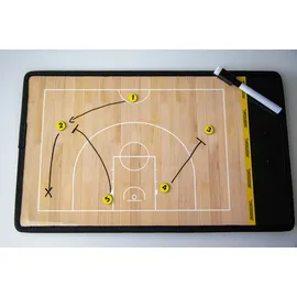 Netsportique Taktikboard - Basketball - 35 x 20 cm - magnetisch - mit Stift und Magneten