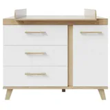 roba Wickelkommode roba SMILE (BHT 117.50x103x78 cm) - bunt - BHT 117.50x103x78 cm