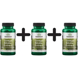 Swanson Ginkgo Biloba Extrakt Kapseln 120 St.
