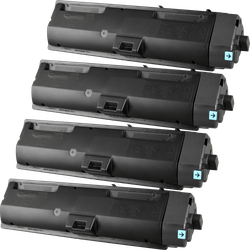 4 Recycling Toner ersetzt Utax PK-1010  schwarz