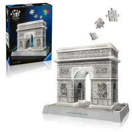 Ravensburger 3D Puzzle Iconics: Triumphbogen Paris - mit Licht