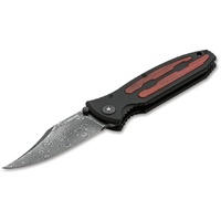 Böker Kalashnikov Bajonett Damast Taschenmesser Damast/Aluminium/Hainbuchenholz Schwarz, Klingenlänge: 9,60 cm, 11KAL48DAM