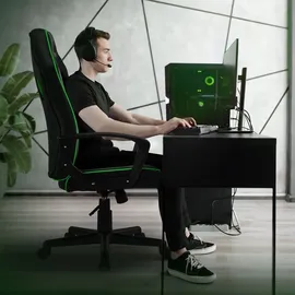 ML-Design Gaming Stuhl mit Wippfunktion,