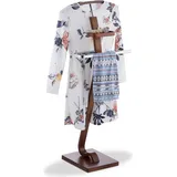 Relaxdays Herrendiener Wallnussoptik Braun