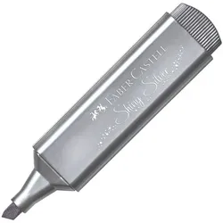 Faber-Castell Textmarker »TL 46 Metallic« Metallic sílber