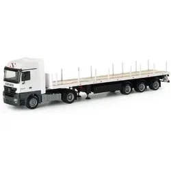 HERPA 152860 1:87 Mercedes-Benz Actros LH Teletrailer-Sattelzug 