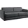 Atlantic Home Collection Schlafsofa Limone 2-Sitzer Grau