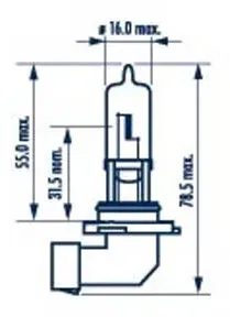 NARVA Glühlampe 480054000
