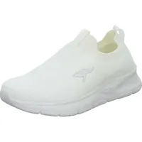 KangaROOS K-NJ Zoe Slippers Mokassins, White/Mono, 36 EU