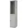 Mendler Schließfach HWC-G88, Schließfachschrank Wertfachschrank Spind, Metall 185x38x45cm grau
