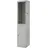 Mendler Schließfachschrank Metall 185x38x45 cm grau