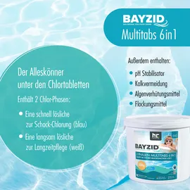 Bayzid 2-Phasen-Multitabs 200 g 6x 1 kg