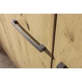 Rauch Drehtürenschrank »Kleiderschrank Schrank Garderobe Garderobenschrank Stauraumwunder MODI«, optional mit Spiegel MADE IN GERMANY, grau