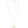 Fossil Collier JF04977710 Gold / Edelstahl