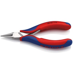 KNIPEX 35 32 115 Elektronik-Greifzange, 2-K, 115 mm, rund