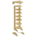 Erst-Holz Schuhregal 28 x 104 x 30 cm beige / beige