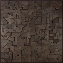 Ethnicraft Bricks Wandkunst