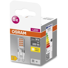 Osram 4058075758063 LED-Lampe 2,6 W G9 2.6W 320lm 5er