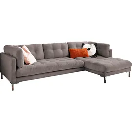 trends by hg »Landau L-Form«, in Cord-Stoff mit Metallfuß
