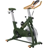 JASPORT S1 Speedbike für Zuhause – Leiser Heimtrainer Ergometer mit Bluetooth, kompatibel mit Zwift & Kinomap, Indoor Cycling Fahrrad mit 13 kg Schwungrad, bis 125 kg belastbar(Grün)