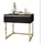 lookway Nachtschrank AURORA 48 x 45 x 38 cm Schwarz