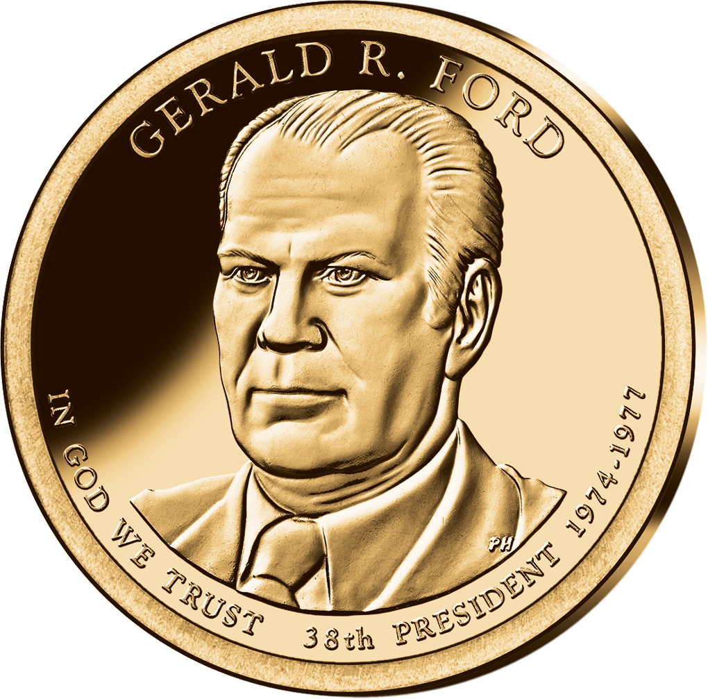38. US-Präsidenten Dollar 'Gerald R. Ford'