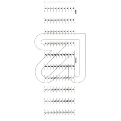 WMB-Multibeschriftungssystem verschiedene Zeichen