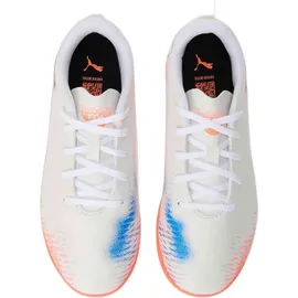 Puma Future 8 Play Hallenschuhe Kinder Puma White/Puma Black/Glowing Red 38