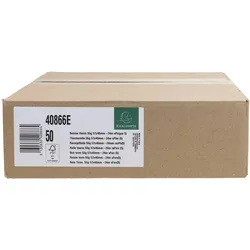 Exacompta 40866E 50x Thermorolle für Kartenzahlung, 57mm x 24m, 1-lagig, 55g, phenolfrei - Weiß