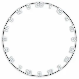 Unicorn Information System Dart Scheibe Ultra-Vis Large Number Ring