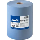 Profix Putztuch profix handy plus L.380xB360mm blau,2lagig 500 Tü./Rl.