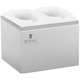 Royal Catering Saucenspender Pumpspender Senfspender Dosierspender 2 Pumpen 2 x 2 L