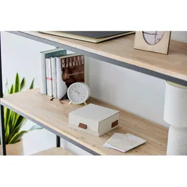 LOVE !T STORE !T Uhrenbox Premium für 6 Uhren Größe 16,5 x 16,5 x 7,0 cm Beige