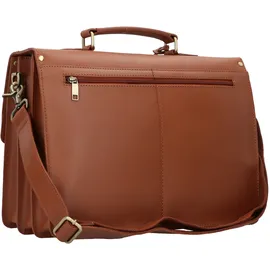 Burkely Vintage Dean Aktentasche Leder 38 cm braun
