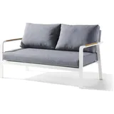 Sieger Nassau Gartenlounge 152 x 77 x 0 cm Weiß