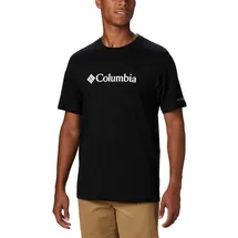 Columbia CSC Basic Logo Kurzarm-T-Shirt Schwarz S