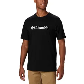 Columbia CSC Basic Logo Kurzarm-T-Shirt Schwarz S