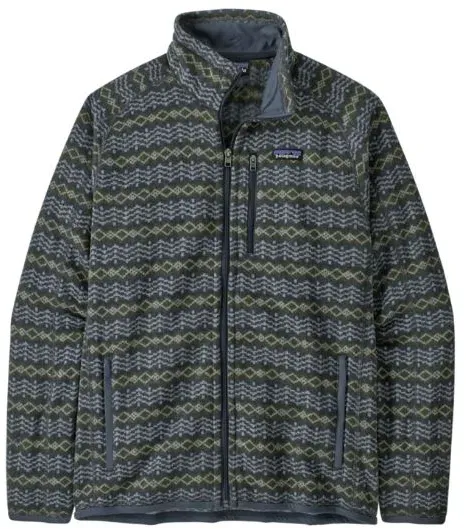 Patagonia M's Better Sweater Jkt - Fleecejacke [Special] - XS - Woven Together Smolder Blue