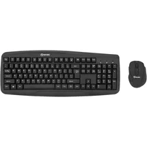 Tellur Basic Wireless Keyboard and Mouse Kit, Black
