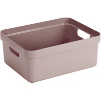 SUNWARE Aufbewahrungsbox Sigma Home 24 L rosa Boxen, Körbchen