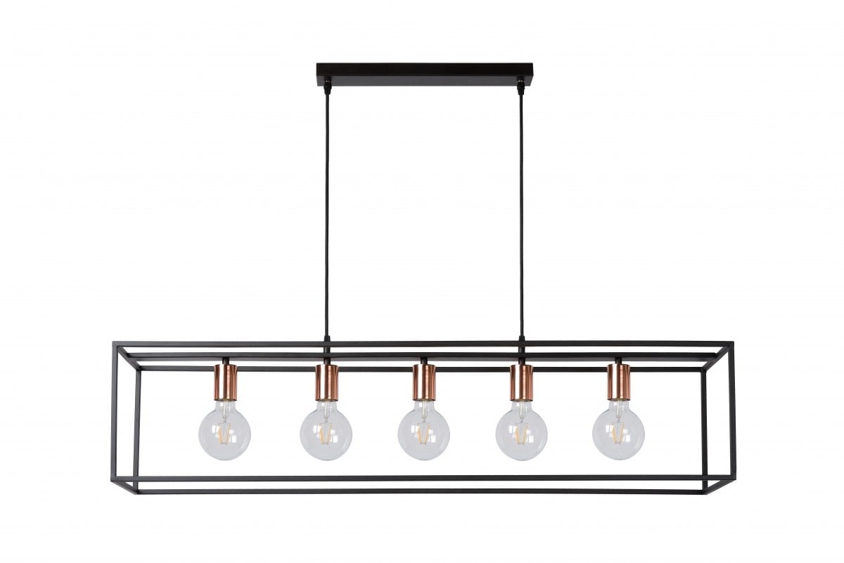 Preisvergleich Produktbild Lucide 08424/05/30 Pendelleuchte Arthur 5x60W | E27