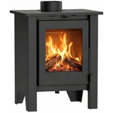 Nemaxx H8 Holzofen Stahl Schwarz