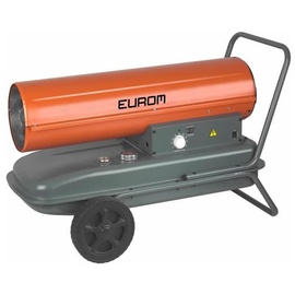 Eurom Fireball 37T Ölkanone, 3700W, Thermostat, Flammenkontrolle, orange/grau (300840)