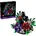 Dunkles Blumengesteck 11513