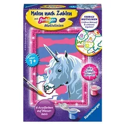 Ravensburger Malen-nach-Zahlen Einhorn mehrfarbig