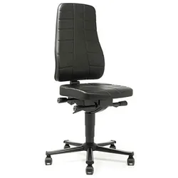 bimos Arbeitsdrehstuhl All-In-One schwarz Kunstleder