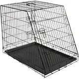 Kerbl Gittertransportbox 107 x 74 x 85 cm Schwarz