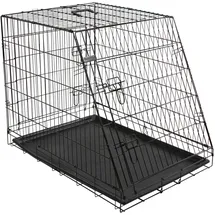 Kerbl Gittertransportbox 107 x 74 x 85 cm Schwarz