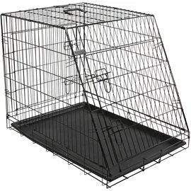 Kerbl Gittertransportbox 107 x 74 x 85 cm Schwarz