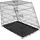 Kerbl Gittertransportbox 107 x 74 x 85 cm Schwarz
